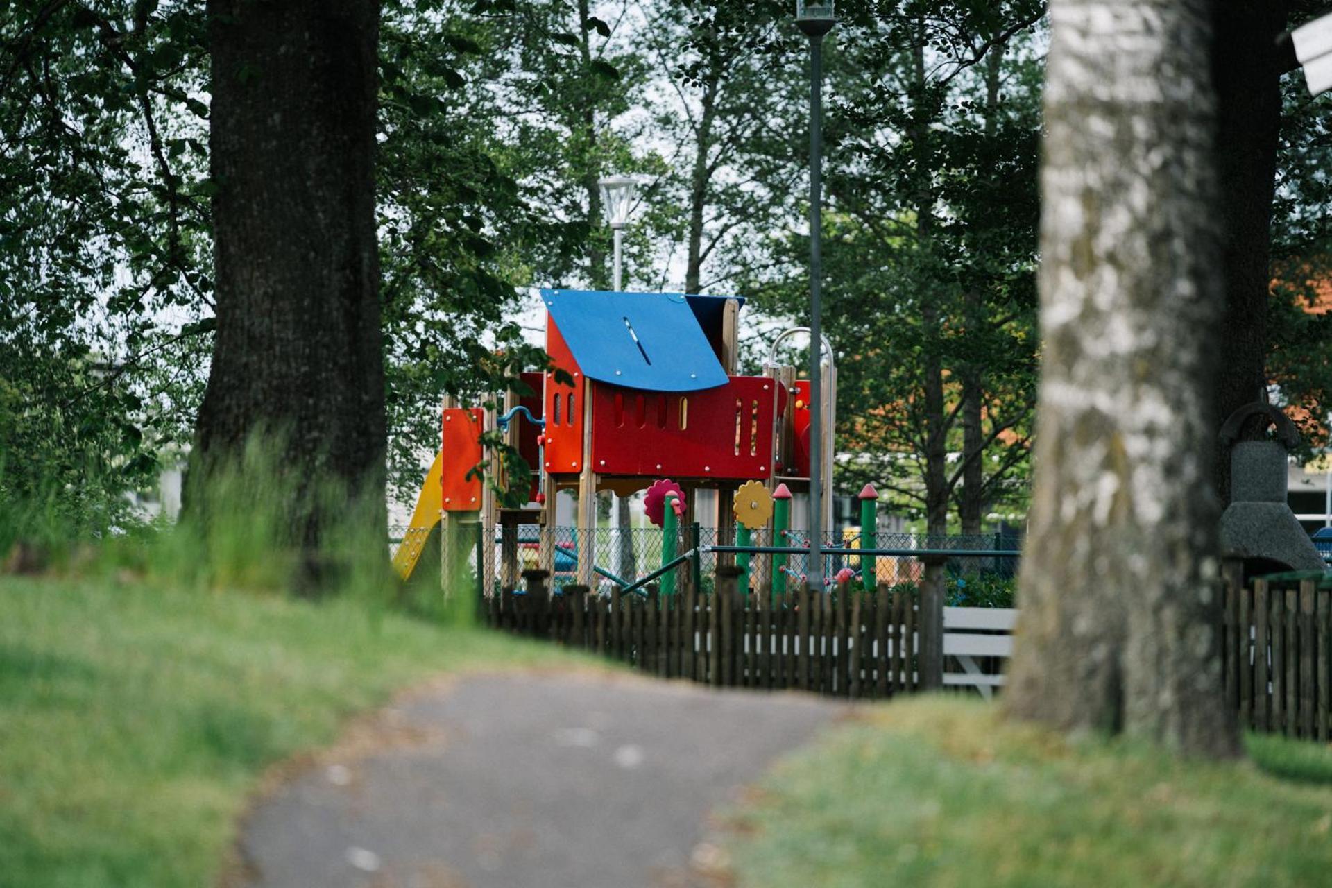 Skara Stads-Camping & Stugby Екстер'єр фото