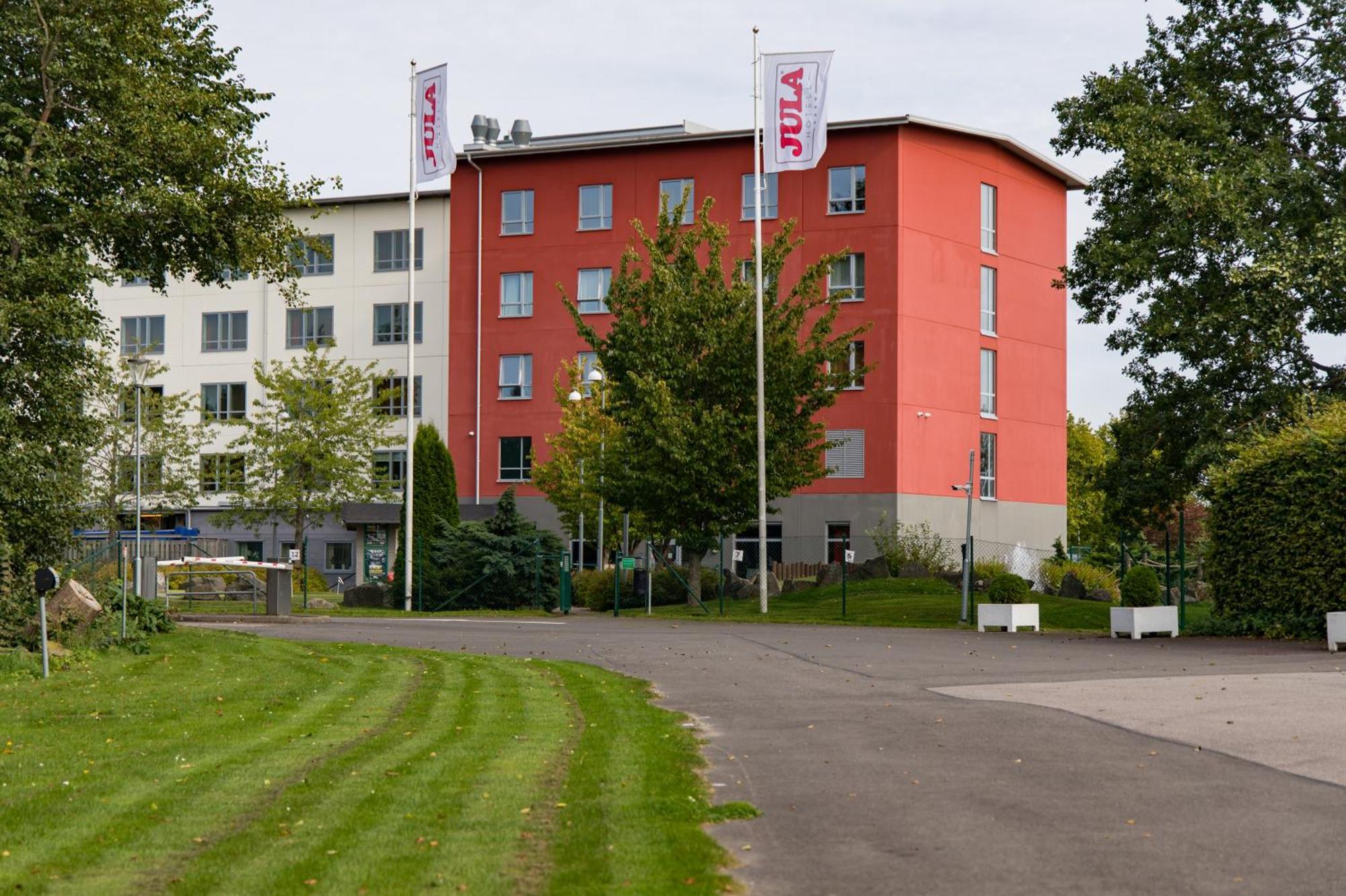 Skara Stads-Camping & Stugby Екстер'єр фото