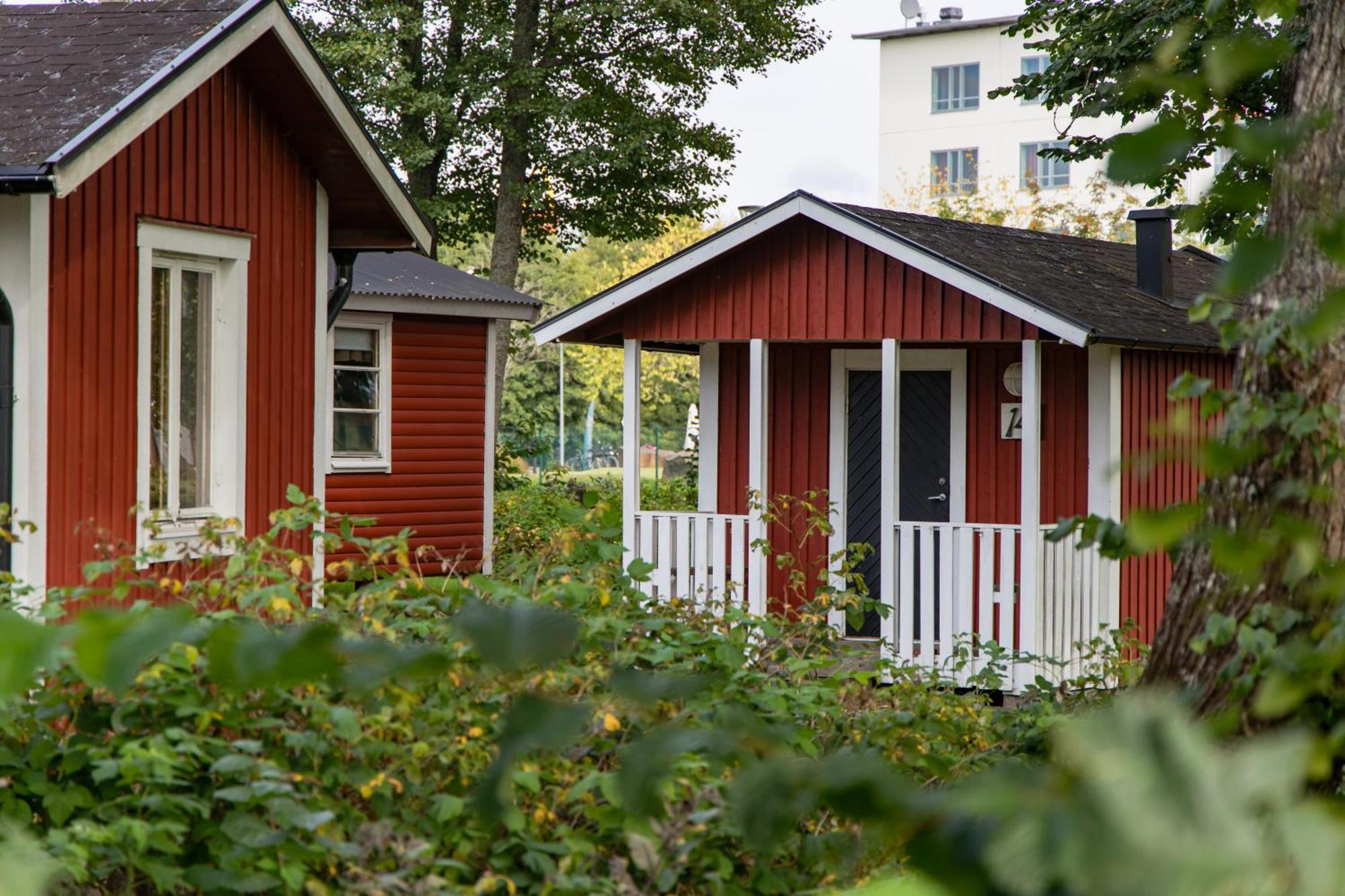 Skara Stads-Camping & Stugby Екстер'єр фото